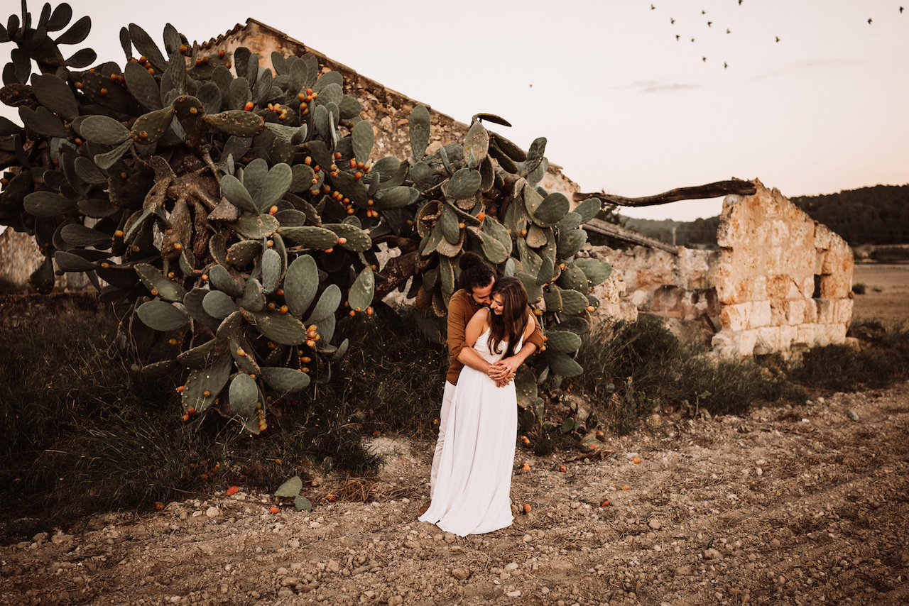 Tradition trifft Bohochick Weddingshooting auf Mallorca mit Sibel & Oguz