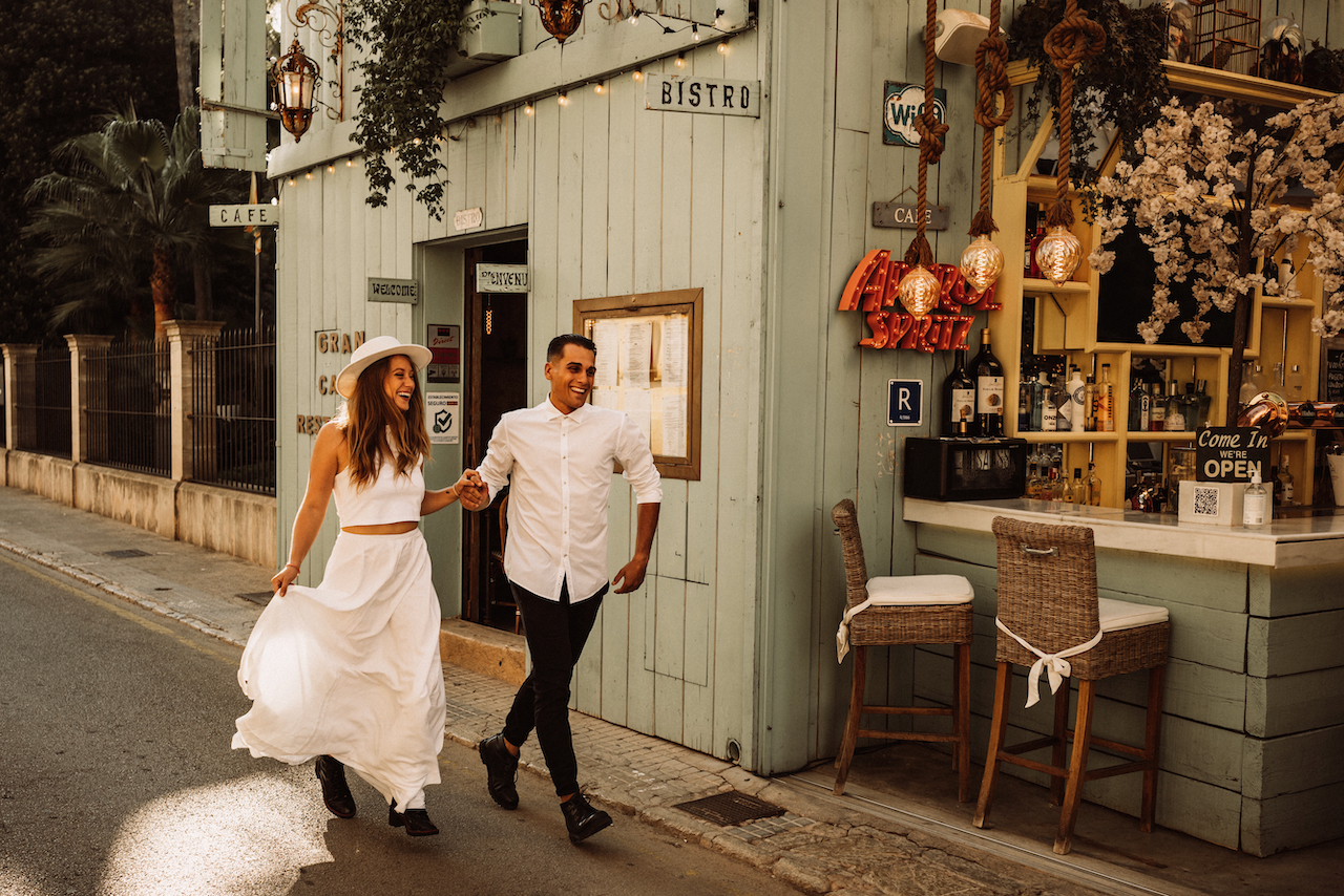 Stunning Wedding Couple – Cityshooting auf Mallorca mit Marta & Felip
