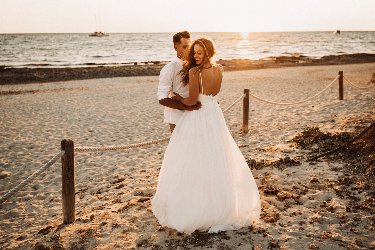 Mallorquinische Beach Hochzeit – Wedding Inspiration mit Marta & Felip